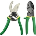 thumbnail image 1 of Miracle-Gro 2-Piece Pruning Shears Set – Includes 8 in. Bypass & Anvil Pruners, Carbon Steel Blades, 1 of 11