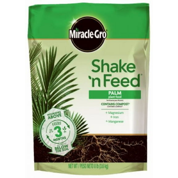 Miracle Gro 3003010 8 LB Bag of Shake 'N Feed Palm Plant Food