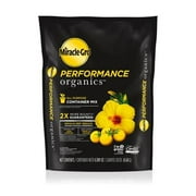 Miracle-Gro 45606300 Performance Organics Container Soil Mix, 6 Qt. - Quantity 8