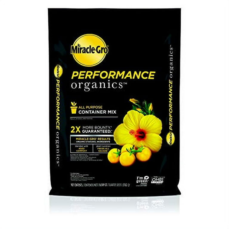 Miracle-Gro Performance Organics Organic All Purpose Potting Mix 16 qt
