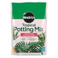 thumbnail image 1 of Miracle-Gro 71276430 Tropical Potting Mix, 6 Qt. - Quantity 8, 1 of 1