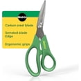 thumbnail image 1 of Miracle-Gro 8 in. All-Purpose Steel Garden Utility Shears with Serrated Blades, 1 of 6