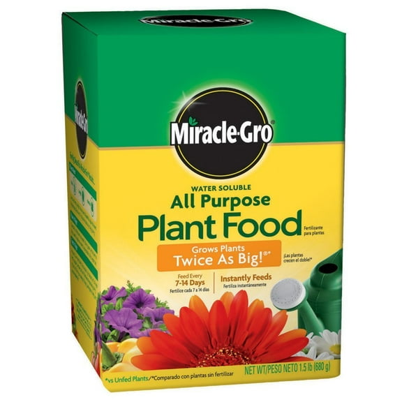 Miracle-Gro 1.5 lb. Water Soluble All Purpose Plant Food