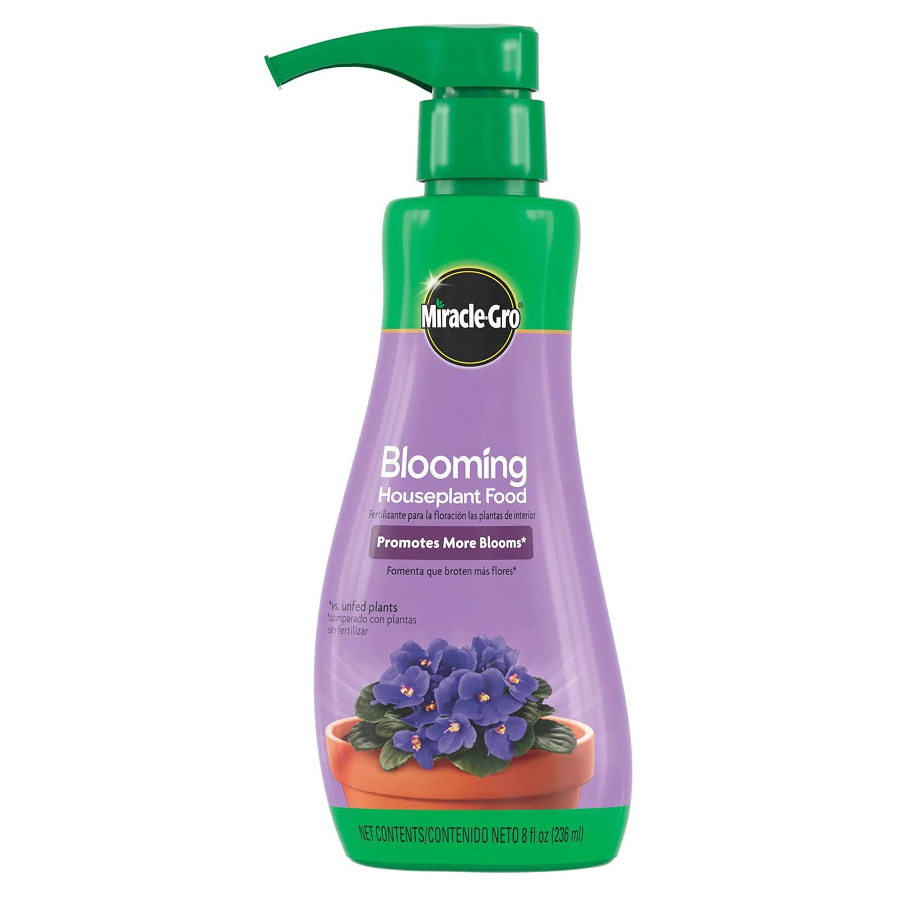 Miracle-Gro Blooming Houseplant Fertilizer, For Indoor Plants, 8 fl. oz.