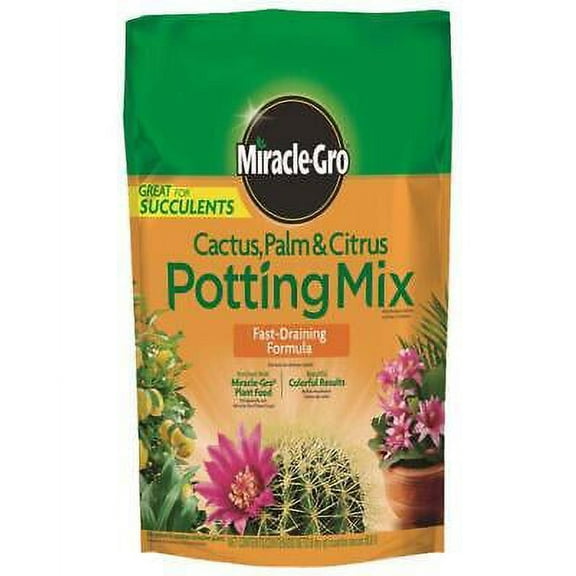 Miracle-Gro Cacti, Citrus & Palm Potting Mix 8 Qt