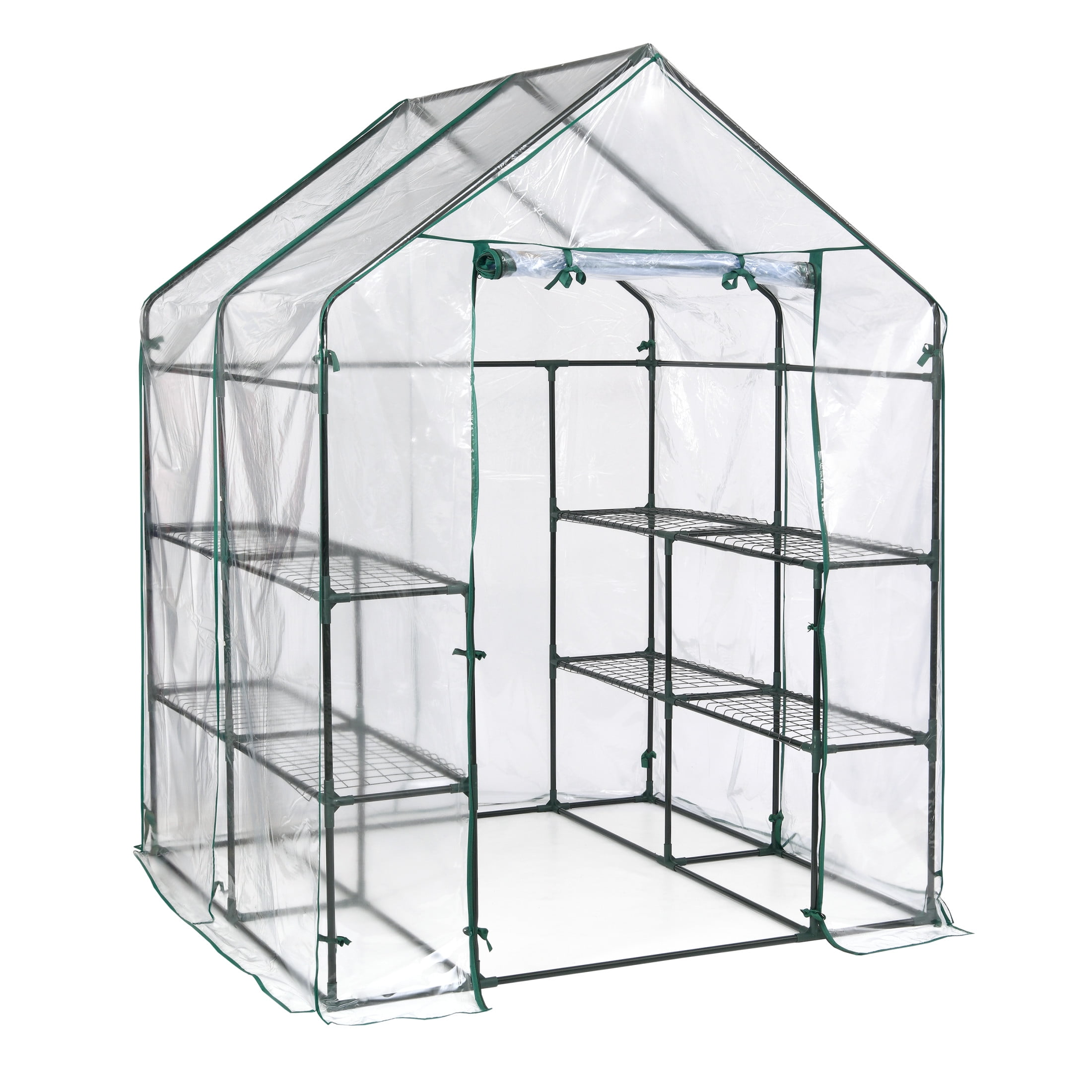 Miracle-Gro 4.75 x 4.75 x 6.5 ft Clear Mini Greenhouse