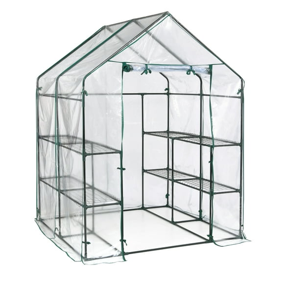 Miracle-Gro Mini Greenhouse  4' 8" X 4' 8" X 6' 5"