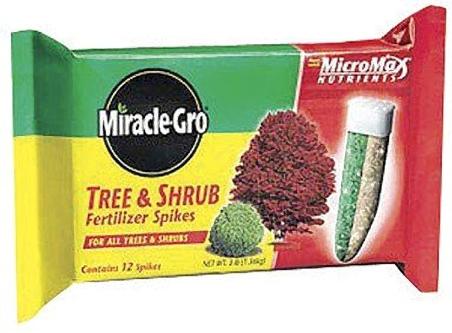 Miracle Gro Indoor Feed Fertilizer Spikes 15510, Flower Care, 12/Pack