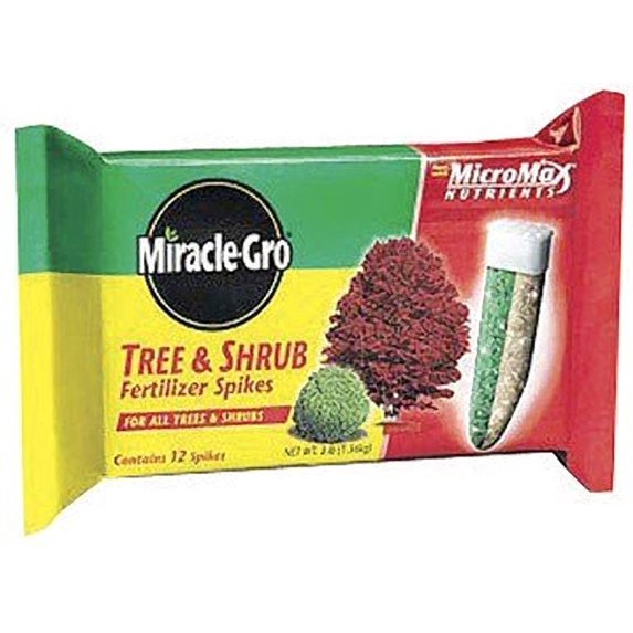 Miracle-Gro Fertilizer Spikes Fertilizer, with Ideal for Promoting Healthy Growth (12 Pack)