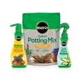 thumbnail image 1 of Miracle-Gro Indoor Potting Mix, Miracle-Gro Indoor Plant Food, and Miracle-Gro Leaf Shine, 1 of 6