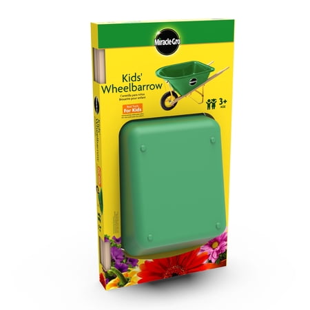 Miracle-Gro Kids Wheelbarrow - Kids Size, Great Outdoor Fun.