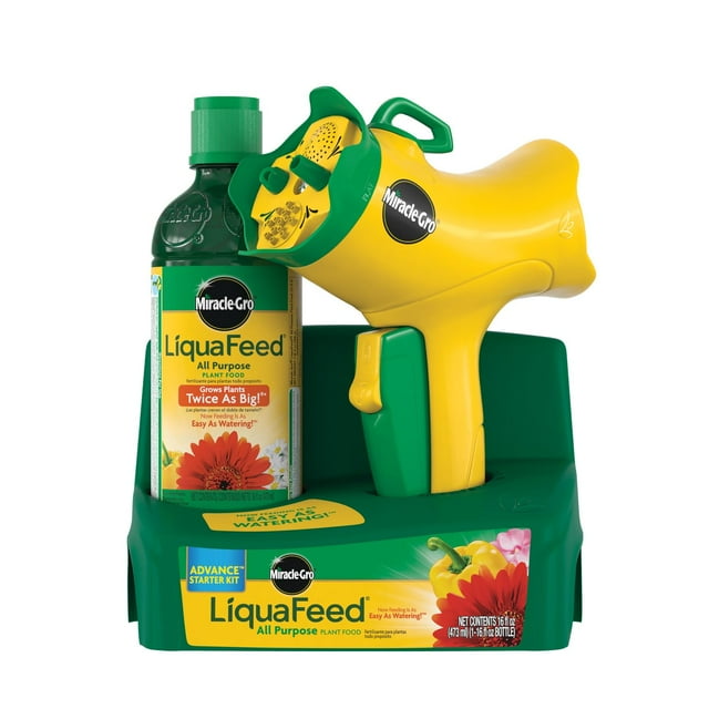 MiracleGro LiquaFeed All Purpose Plant Food Advance Starter Kit, One