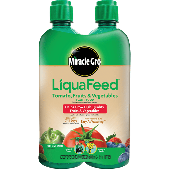 Miracle-Gro LiquaFeed Liquid Tomato, Fruits, & Vegetable Food - Pack of 4