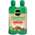 thumbnail image 1 of Miracle-Gro LiquaFeed Tomato, Fruits & Vegetables Plant Food Refills, 2 Pack, 1 of 9