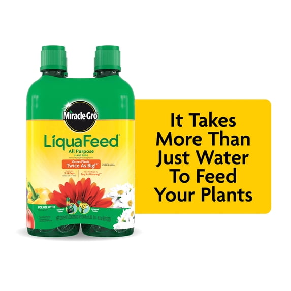 Miracle-Gro Liquafeed All Purpose Plant Food Refill, 16 oz., 4-Pack