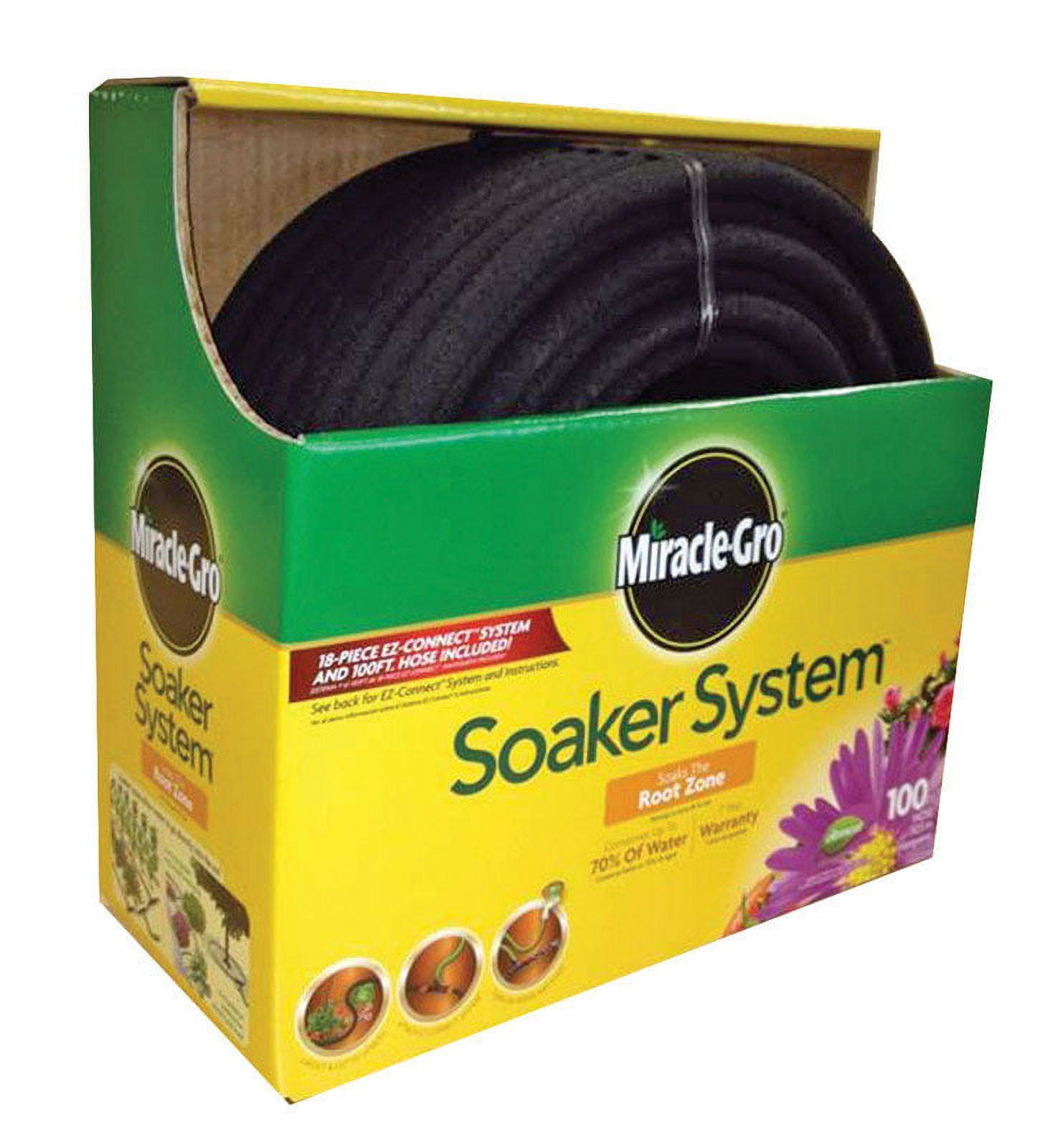 Miracle Gro MGSPAK38100CC 3/8" X 100' MiracleGro Soaker System