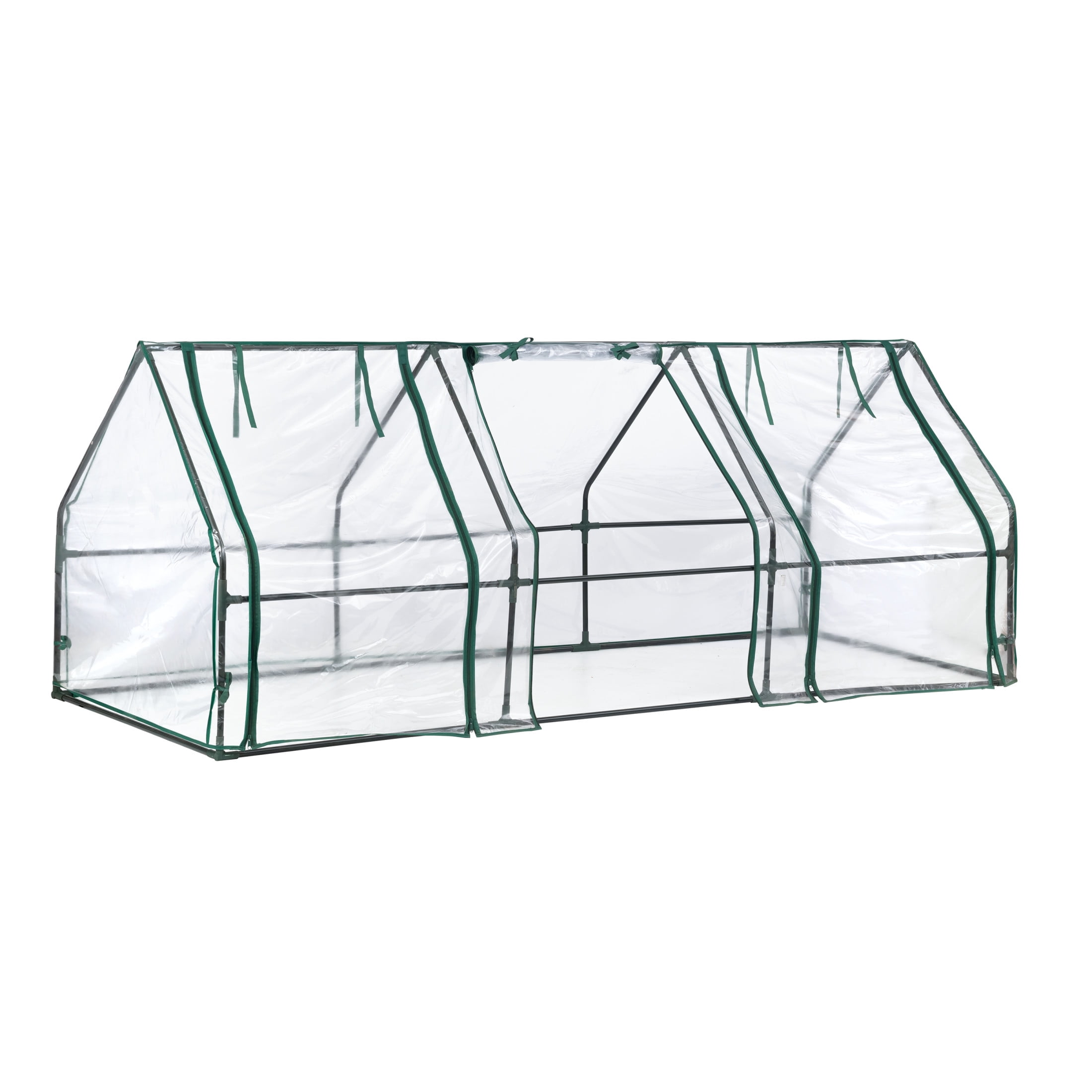 Miracle-Gro 3 x 8 x 3 ft Clear Mini Greenhouse