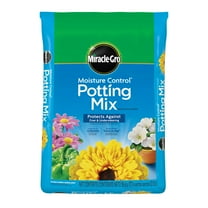Miracle-Gro Moisture Control Potting Mix, For Container Plants, 25 qt.