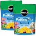thumbnail image 1 of Miracle-Gro Moisture Control Potting Mix - Plant Soil For Container Plants, Protects against Over- and Under-Watering, 8 qt. (2-Pack), 1 of 3