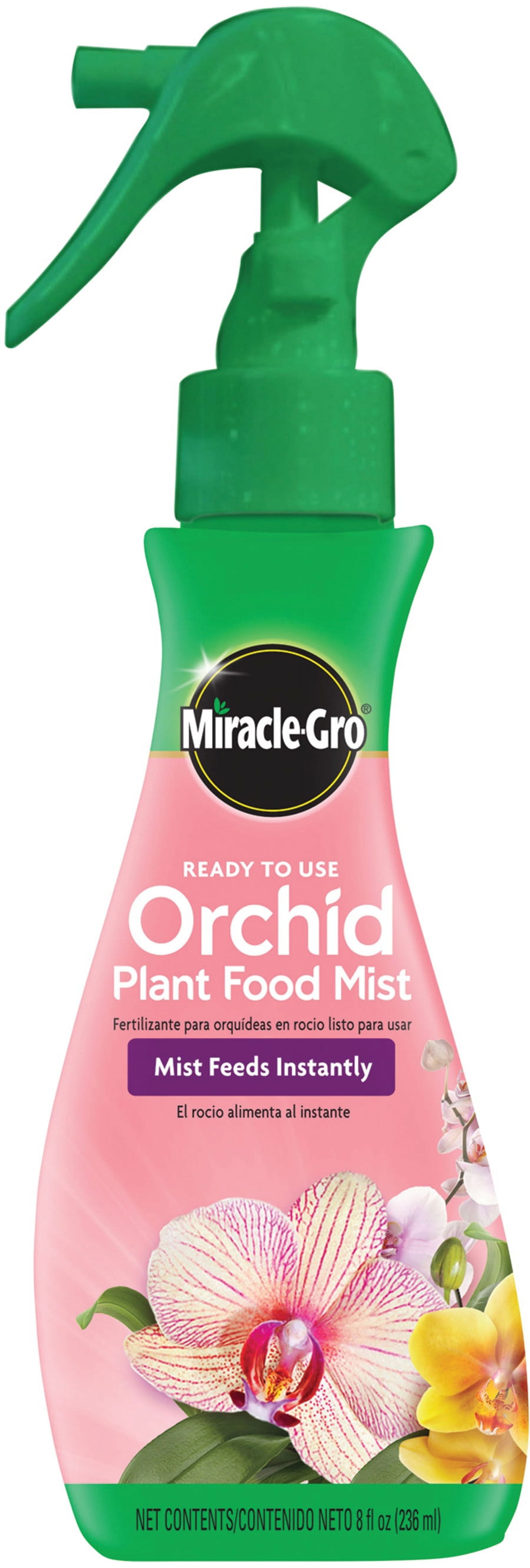 Miracle-Gro Ready to Use Orchid Plant Food Mist, For Indoor Orchid Plants, 8 oz.