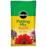 Miracle-Gro Potting Mix, For Container Plants, Flowers, Shrubs, 1 cu. ft.