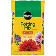 Miracle-Gro Potting Mix, For Container Plants, Flowers, Shrubs, 16 qt.