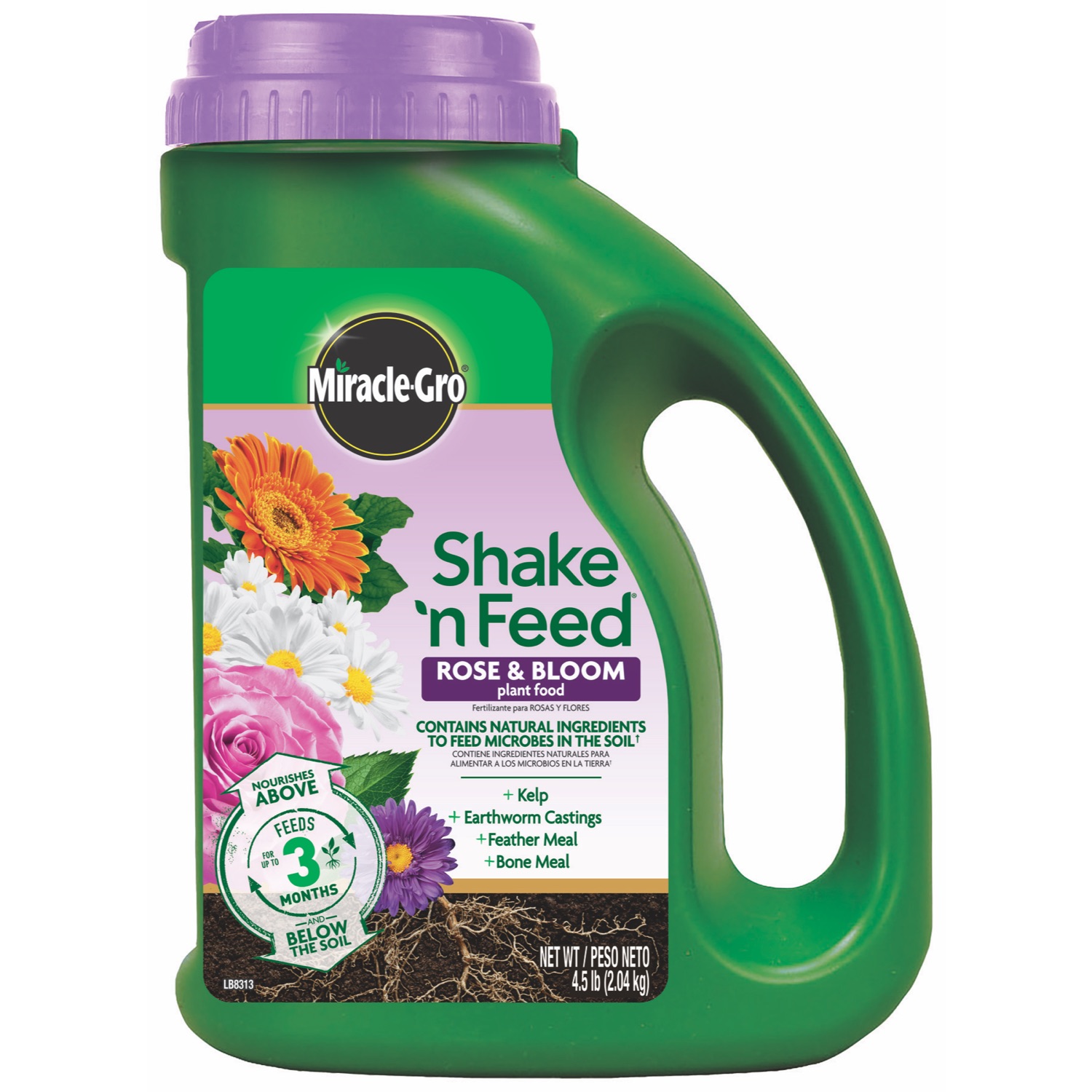 MiracleGro Shake 'N Feed All Purpose Plant Food, 4.5 lb., Feeds up to