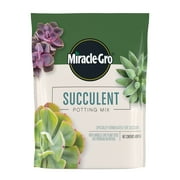 Miracle-Gro Succulent Potting Mix, 4 qt., Soil for Indoor Succulents