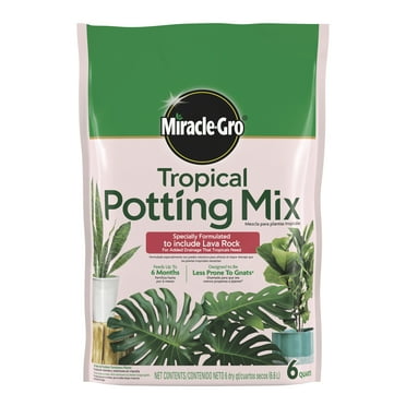 Miracle-Gro Tropical Potting Mix, 6 qt. - Growing Media