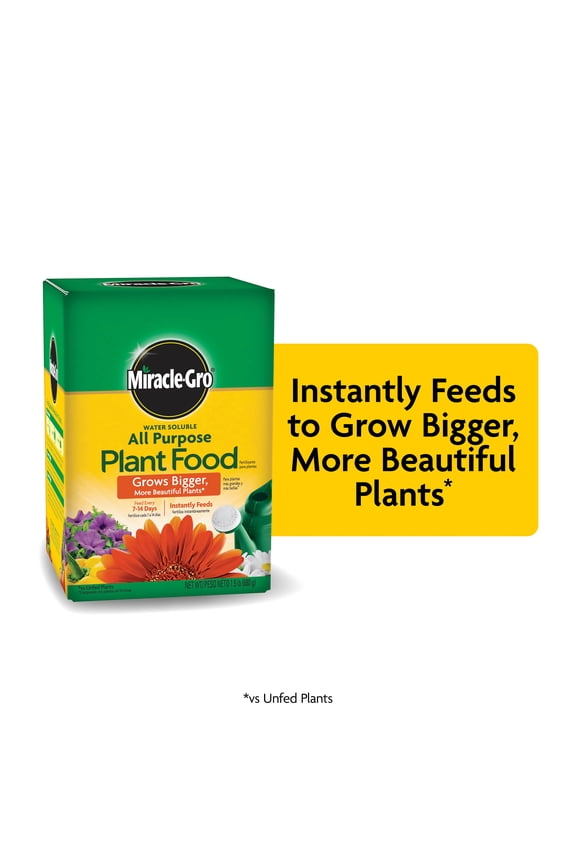 Water Soluble All Purpose Plant Food, For All Plant Types, 1.5 lbs.