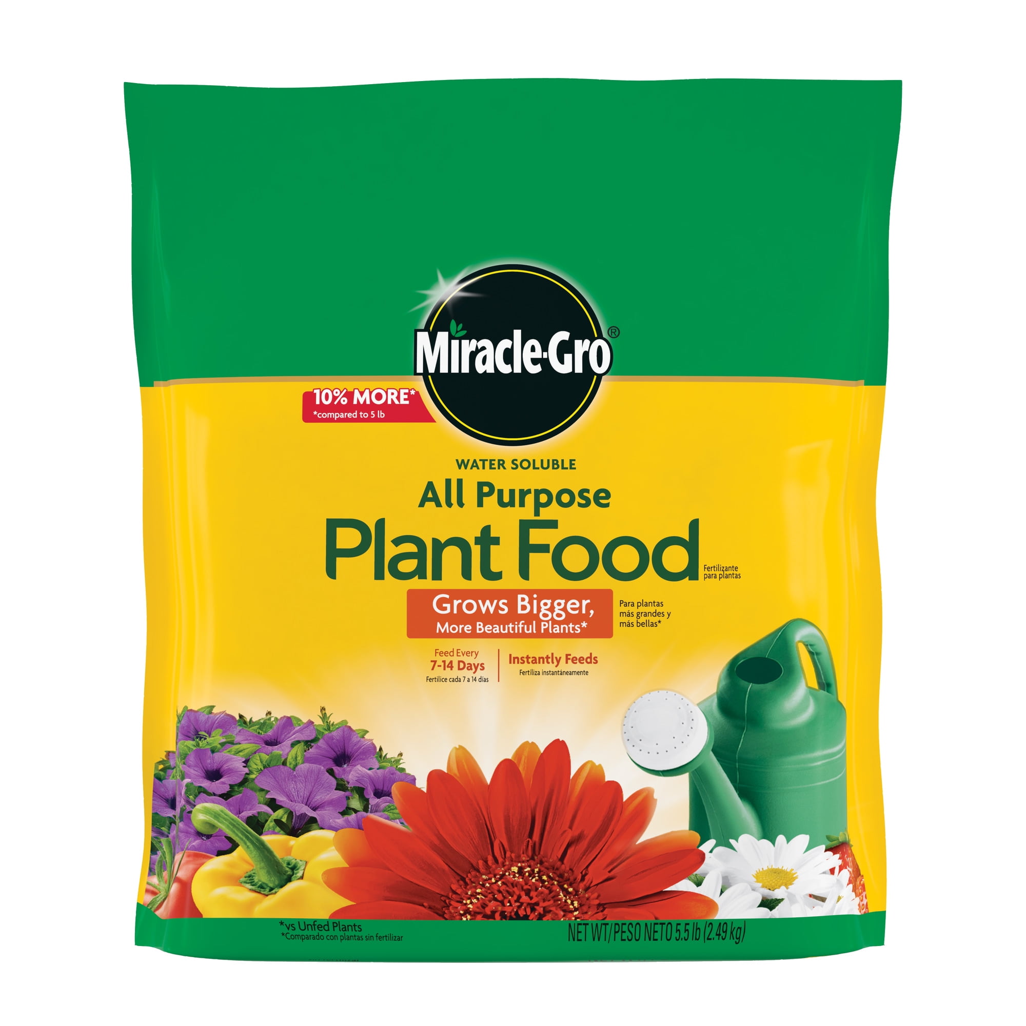 MiracleGro Water Soluble All Purpose Plant Food, 5.5 lb.