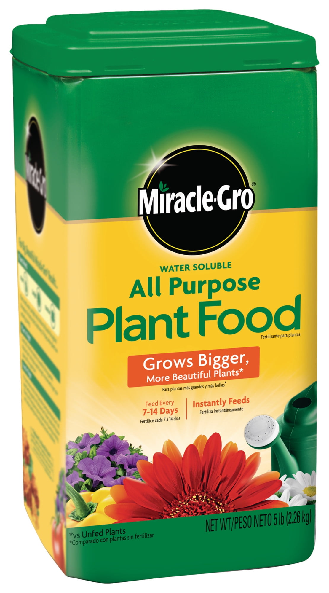 Miracle-Gro Water Soluble All Purpose Plant Food, 5 lbs