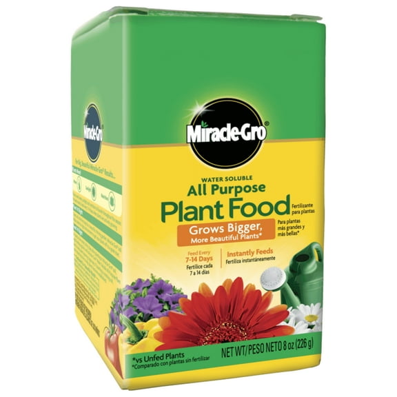 Miracle-Gro Water Soluble All Purpose Plant Food, 8 oz.