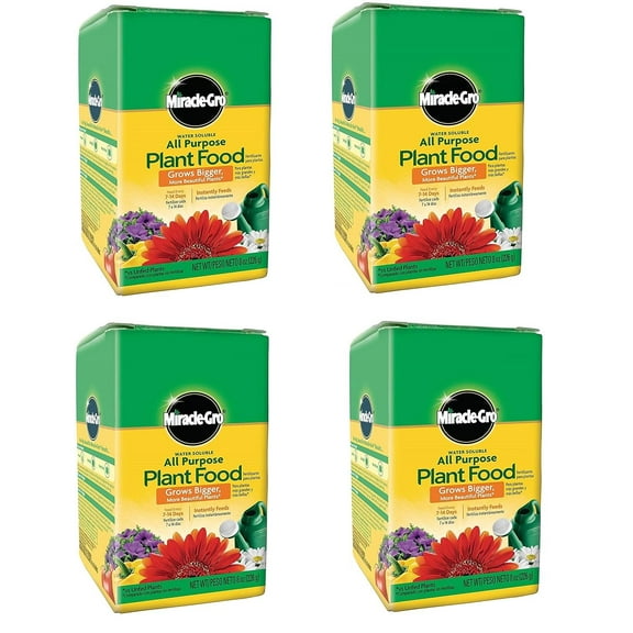 Miracle-Gro Water Soluble All Purpose Plant Food, 8 oz