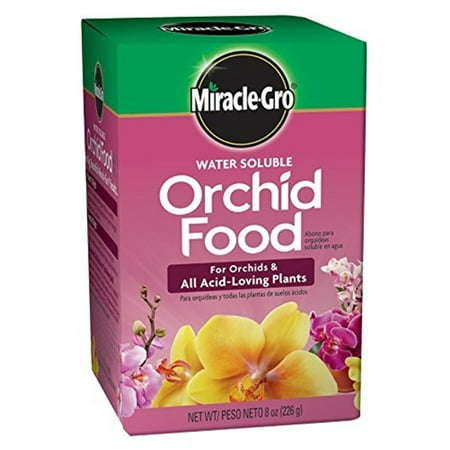 Miracle-Gro Water Soluble Orchid Food, 8 oz., For All Acid-Loving Plants