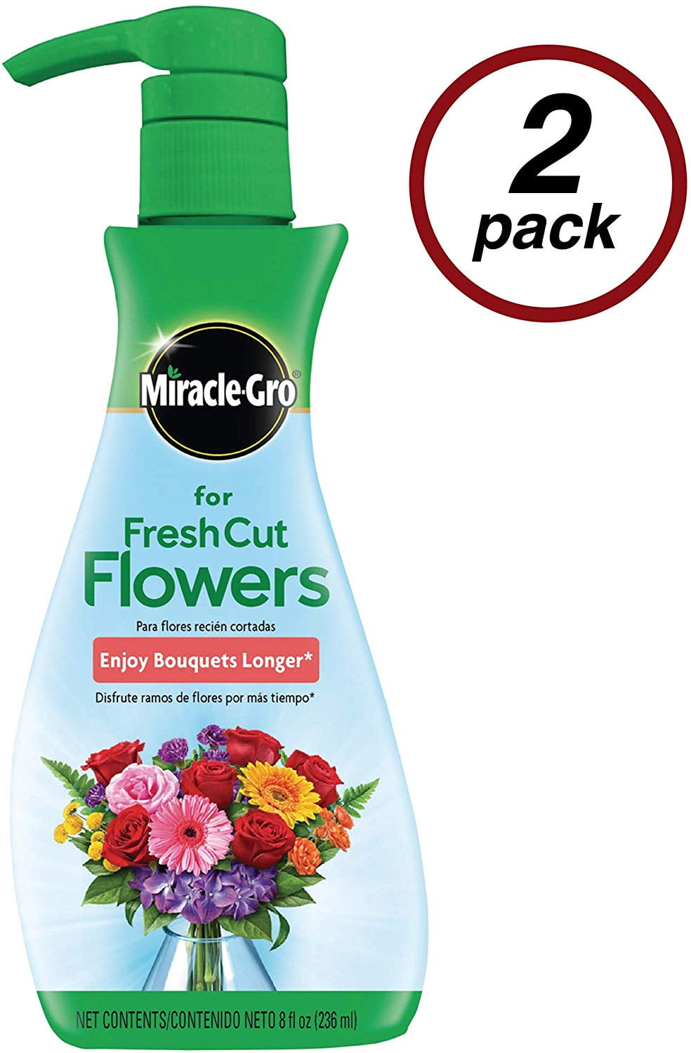 MiracleGro for Fresh Cut Flowers, 2pack
