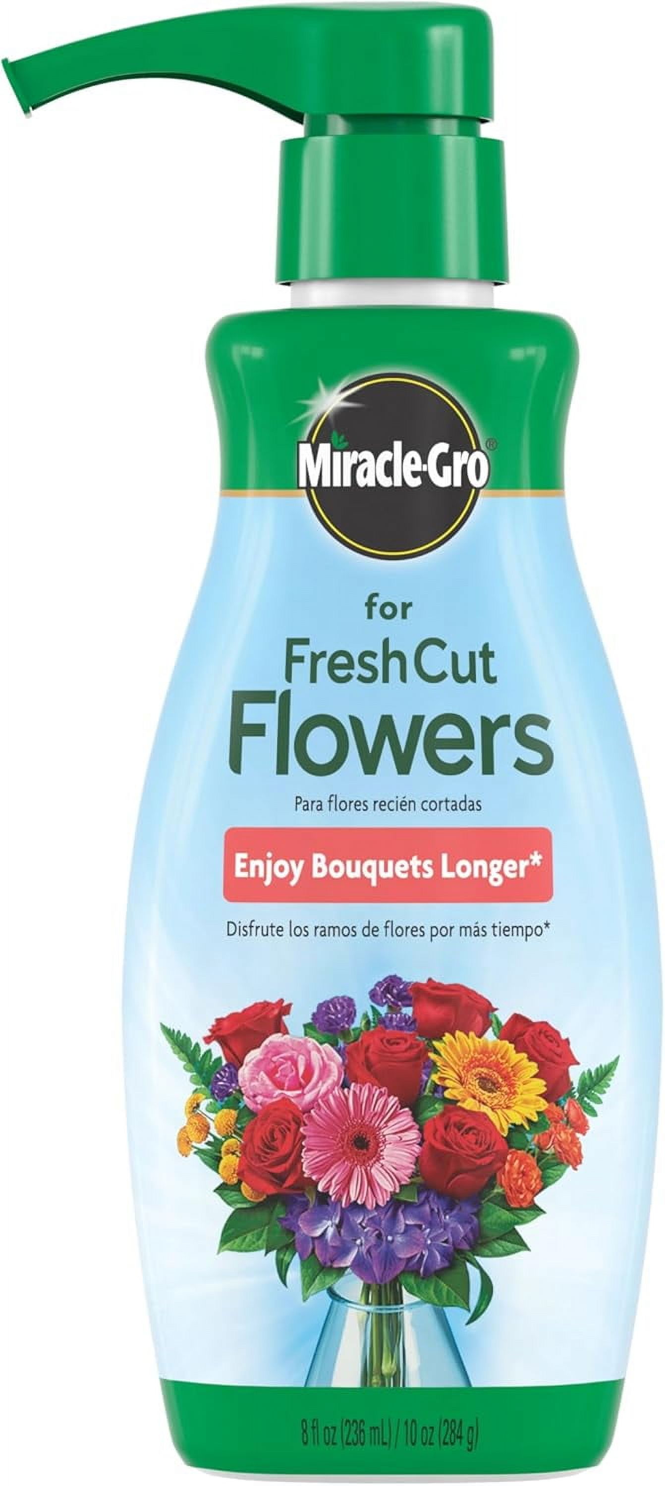 MiracleGro for Fresh Cut Flowers, 8 oz., For All Bouquets and Cut