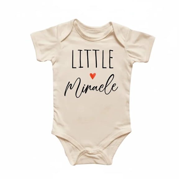 Miracle Jesus Religion Newborn Baby Bodysuit