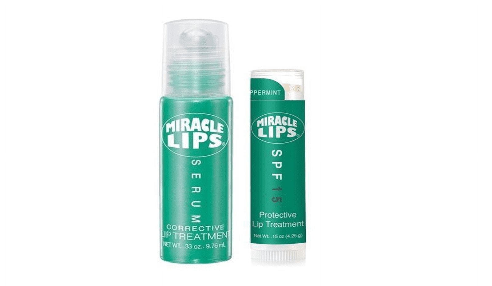 Miracle Lips Serum and Miracle Lips SPF 15 Lip Balm Correct and Protect