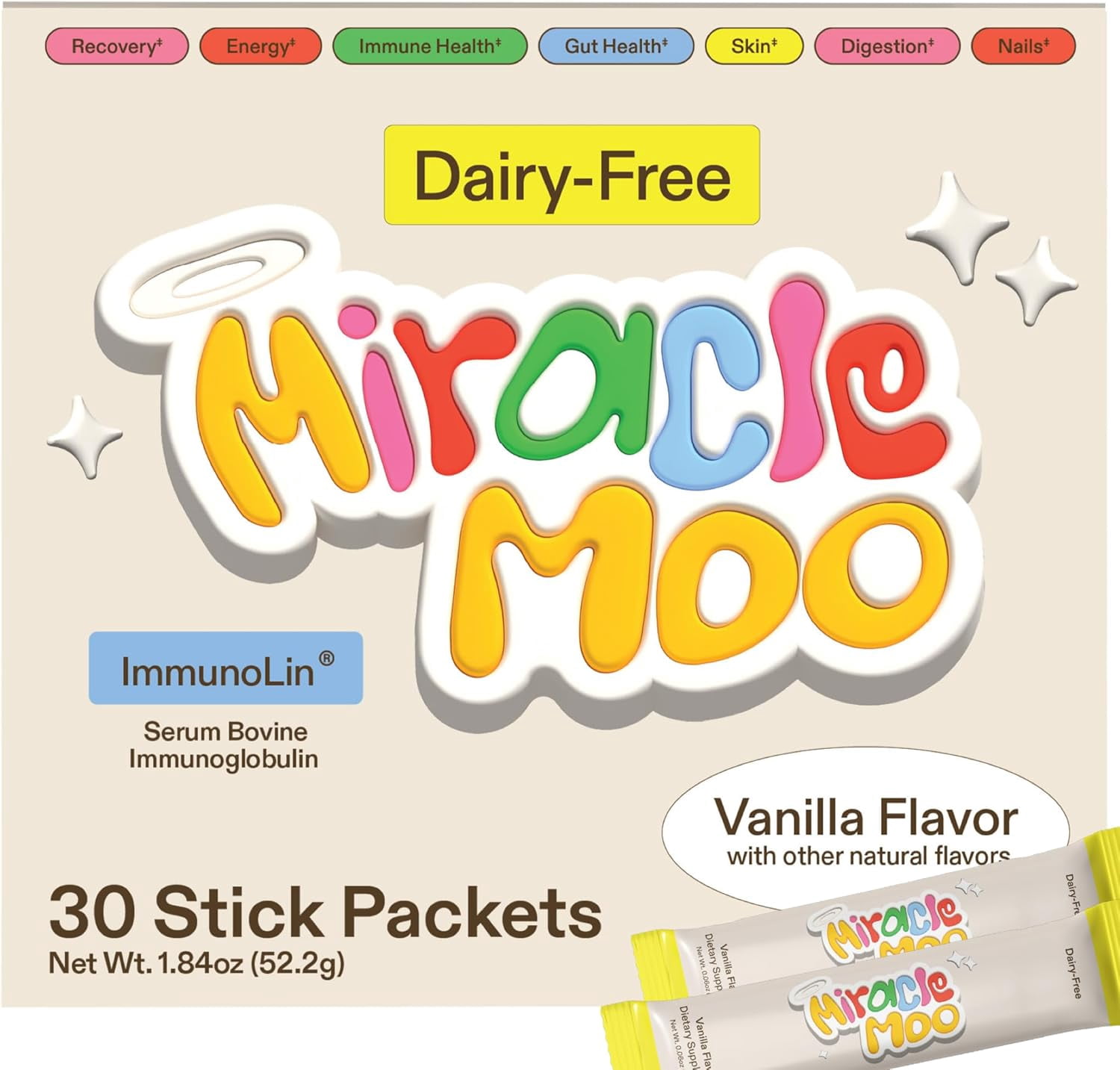 Miracle Moo Dairy Free Supplement | Colostrum Alternative