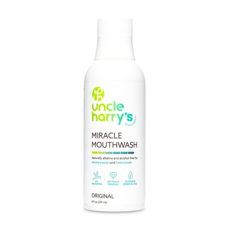 Miracle Mouthwash by Uncle Harry's Natural Products (8oz Mouthwash)