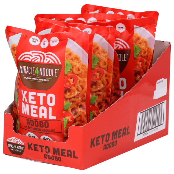 Miracle Noodle Keto Meal Adobo 9.2 oz (Pack of 6)