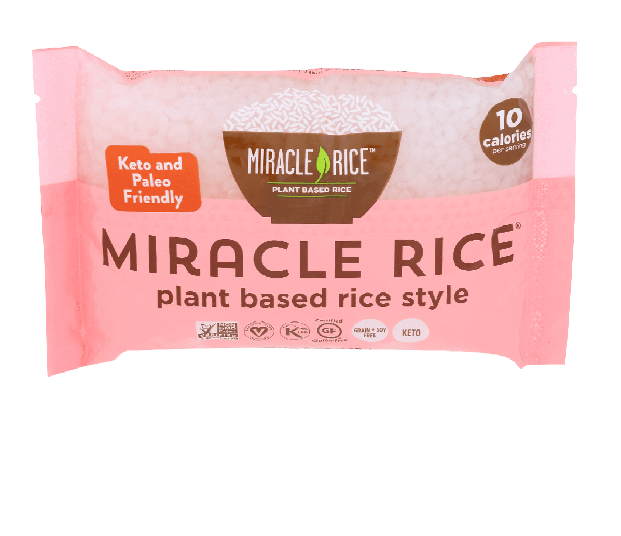 Miracle Noodle Miracle Rice, 8 OZ (Pack of 6)