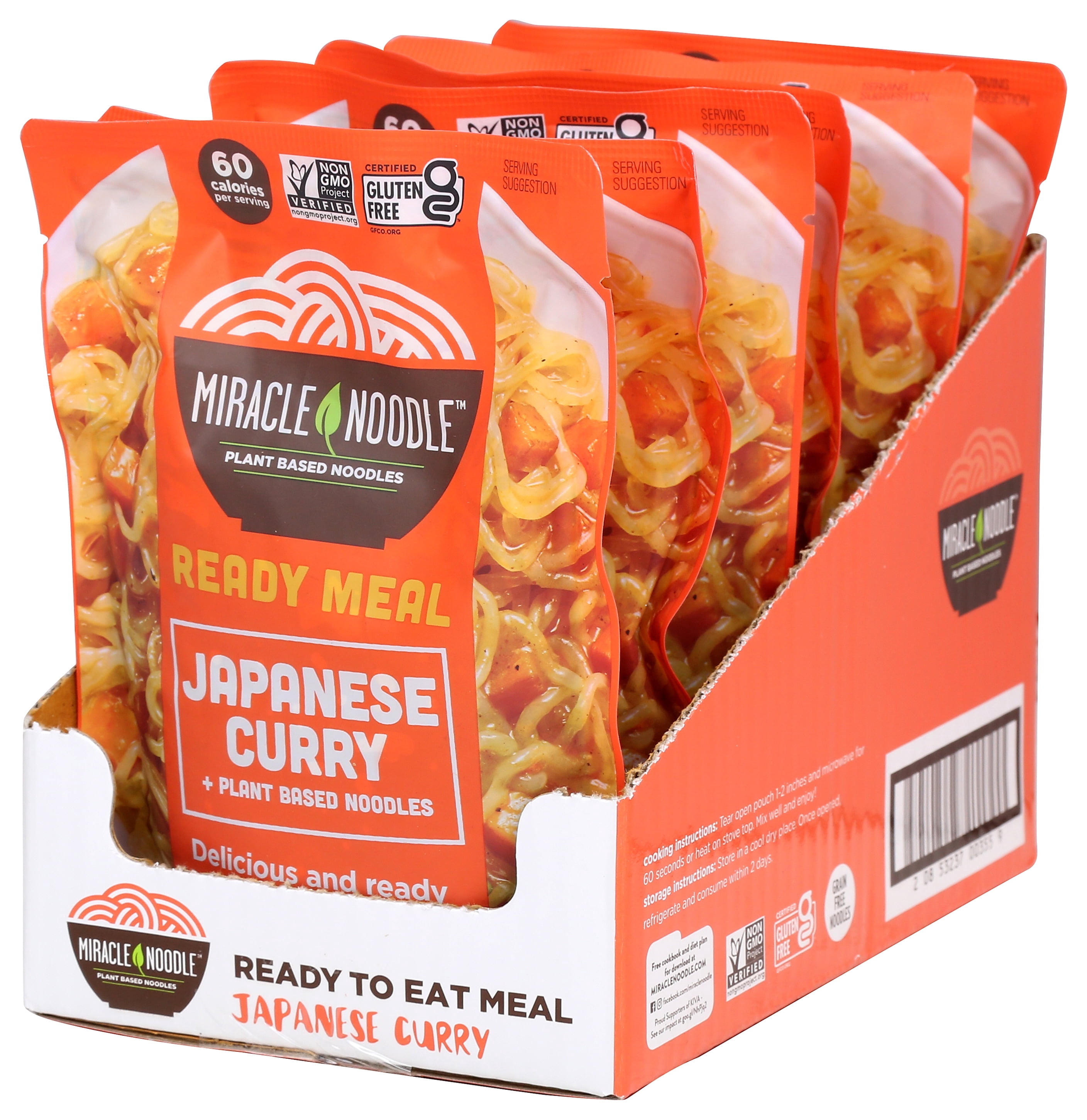 うー　Yuria Mamiya929blend 400g Miracle Noodle Ready to Eat Meal Japanese Curry 9.9 oz (Pack of 6