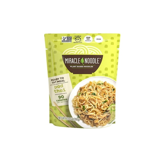 Miracle Noodle Ready to Eat Meal Pad Thai 9.9 Oz (Pack of 2)