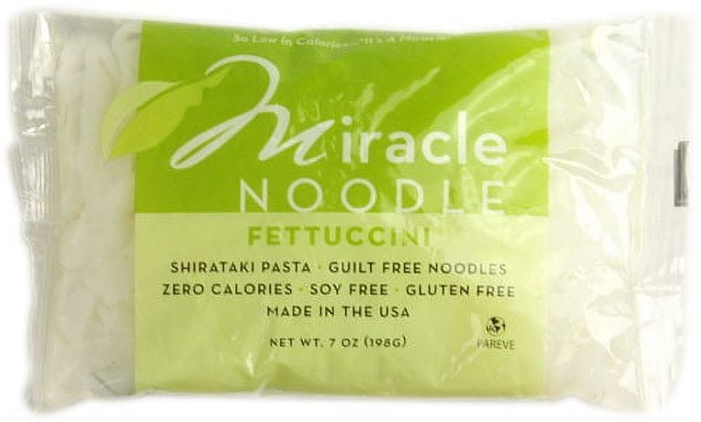 Miracle Noodle Shirataki Fettuccini, 7 Oz