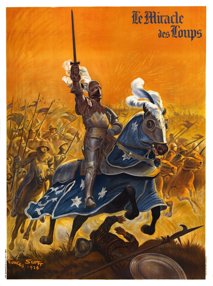 Miracle Of The Wolves Canvas Art - (11 x 17)