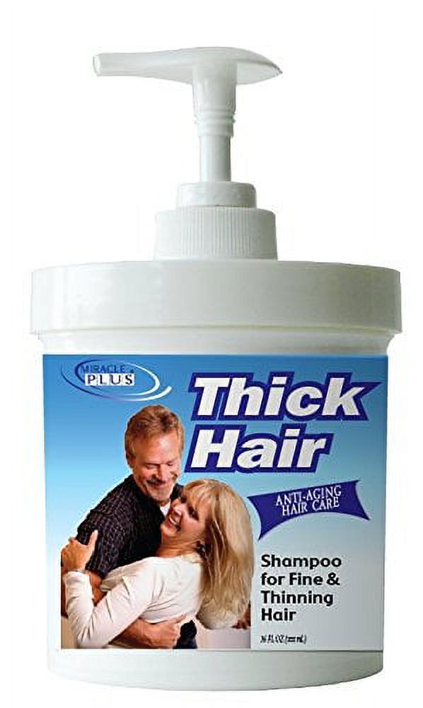 Miracle Plus Thick Hair Shampoo for Thinning Hair for Men and Women