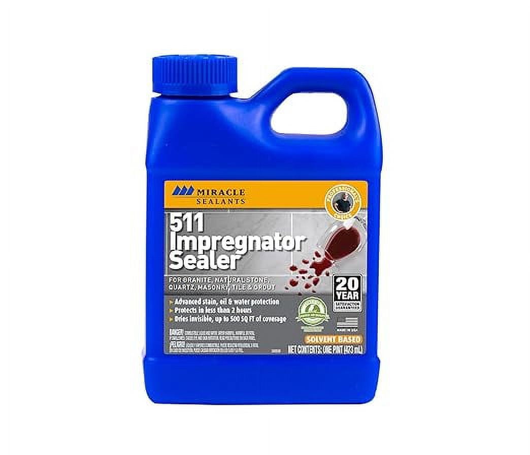 Miracle Sealants 511 PT SG Impregnator Sealer for Stone, Tile, Slate