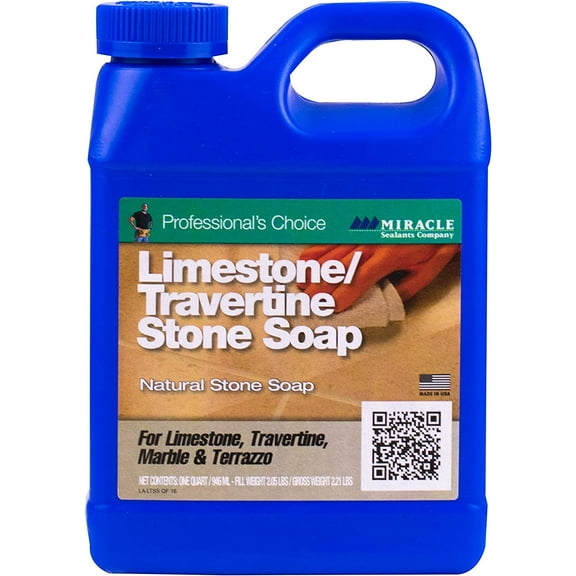 Miracle Sealants Limestone and Travertine Stone Soap 32oz
